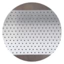 Perforated Silver finish